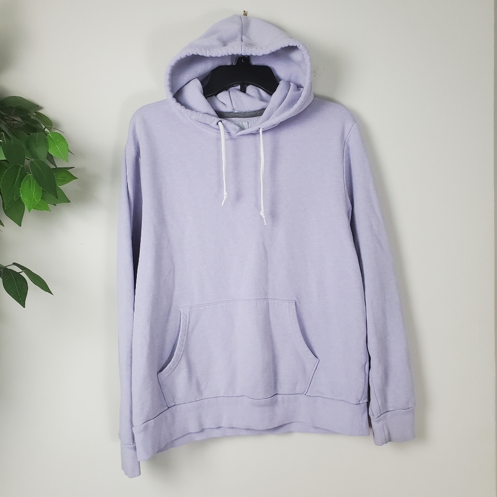 Old Navy Light Purple Lavander Hoodie Sweater Mens Size Large